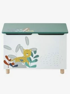 Coffre à Jouets Jungle Paradise Blanc / Vert - Vertbaudet -Philips Shop coffre a jouets jungle paradise 2