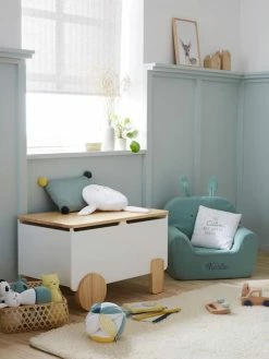 Coffre à Jouets LIGNE ROLLIE Blanc Clair Uni - Vertbaudet -Philips Shop coffre a jouets ligne rollie 2