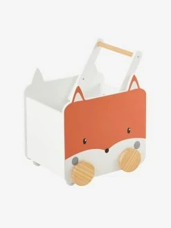 Coffre à Roulettes Renard Blanc - Vertbaudet -Philips Shop coffre a roulettes renard 1