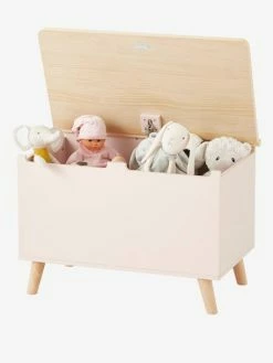 Coffre De Rangement Bunny Rose Clair/bois - Vertbaudet -Philips Shop coffre de rangement bunny 1