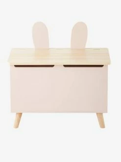 Coffre De Rangement Bunny Rose Clair/bois - Vertbaudet -Philips Shop coffre de rangement bunny 2