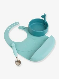 Coffret Premier Repas 3 Pièces DONE BY DEER Peekaboo Deer Friends En Silicone Bleu - Done By Deer -Philips Shop coffret premier repas 3 pieces done by deer peekaboo deer friends en silicone 2