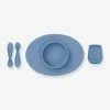 Coffret-repas 4 Pièces EZPZ First Food Set En Silicone Bleu - EZPZ -Philips Shop coffret repas 4 pieces ezpz first food set en silicone