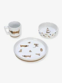 Coffret Repas LÄSSIG En Porcelaine Tiny Farmer Mouton & Oie - Lassig -Philips Shop coffret repas lassig en porcelaine 1