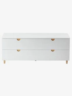 Commode 2 Tiroirs Sous Pente LIGNE SMILE Blanc - Vertbaudet -Philips Shop commode 2 tiroirs sous pente ligne smile 1