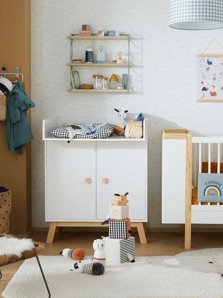 Commode à Langer Avec Placard LIGNE GRANDE OURSE Blanc - Vertbaudet 8 Commode à Langer Avec Placard LIGNE GRANDE OURSE Blanc - Vertbaudet – Image 6
