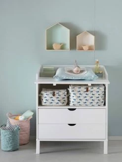 Commode à Langer LIGNE HOLIDAYS Blanc - Vertbaudet -Philips Shop commode a langer ligne holidays 1