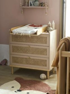 Commode En Cannage LIGNE POÉSIE Rose - Vertbaudet -Philips Shop commode en cannage ligne poesie 4