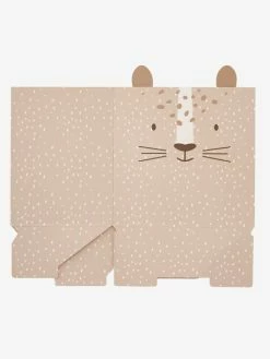 Corbeille En Carton Pliable Tigre Beige - Vertbaudet -Philips Shop corbeille en carton pliable tigre 2