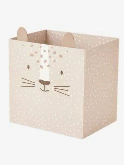 Corbeille En Carton Pliable Tigre Beige - Vertbaudet -Philips Shop corbeille en carton pliable tigre 3