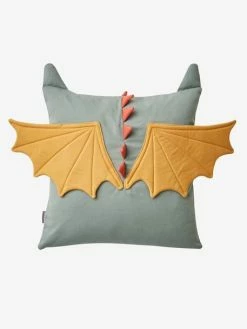 Coussin Dragon Gris Vert - Vertbaudet -Philips Shop coussin dragon 4