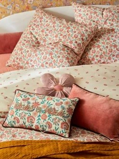 Coussin Velours GIPSY Rose - Vertbaudet -Philips Shop coussin velours gipsy 5