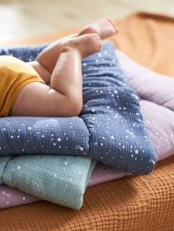 Couverture Bébé En Gaze De Coton Bio* COMÈTES Parme - Vertbaudet -Philips Shop couverture bebe en gaze de coton bio cometes 2