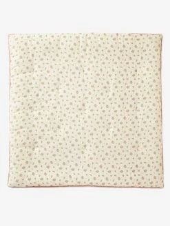 Couverture Gaze De Coton/velours GRENIER écru / Multicolore - Vertbaudet -Philips Shop couverture gaze de cotonvelours grenier 5