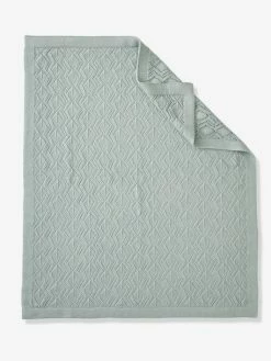 Couverture Pointelle En Coton Vert D'eau - Vertbaudet 13 Couverture Pointelle En Coton Vert D'eau - Vertbaudet -Philips Shop couverture pointelle en coton 5