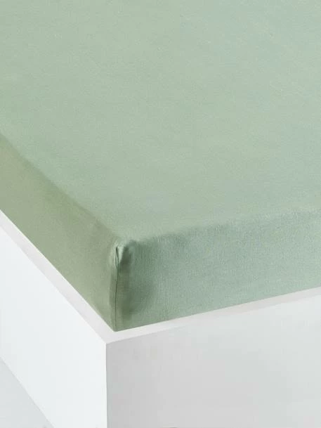 Drap Housse Bébé AMAZONIE Tilleul Foncé - Vertbaudet 3 Drap Housse Bébé AMAZONIE Tilleul Foncé - Vertbaudet