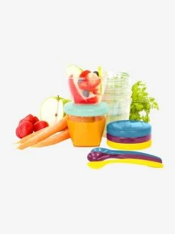 Ensemble De 12 Boîtes Hermétiques + 3 Cuillères Souples BABYMOOV Babybols Multi Set Multicolore - Babymoov 12 Ensemble De 12 Boîtes Hermétiques + 3 Cuillères Souples BABYMOOV Babybols Multi Set Multicolore - Babymoov -Philips Shop ensemble de 12 boites hermetiques 3 cuilleres souples babymoov babybols multi set 4