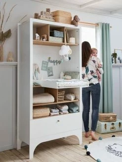 Etagère à Langer 2 En 1 LIGNE NOUGATINE Blanc - Bois - Vertbaudet 9 Etagère à Langer 2 En 1 LIGNE NOUGATINE Blanc - Bois - Vertbaudet -Philips Shop etagere a langer 2 en 1 ligne nougatine 1