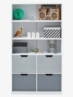 Étagère Bibliothèque LIGNE PASSE-PASSE Tricolore - Vertbaudet -Philips Shop etagere bibliotheque ligne passe passe 1