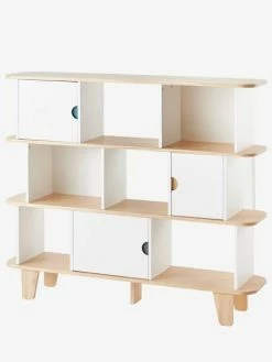 Etagère-bibliothèque LIGNE SEVENTIES Blanc - Bois - Vertbaudet -Philips Shop etagere bibliotheque ligne seventies 2