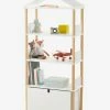 Etagère Bibliothèque "maison" LIGNE WOODY Blanc/bois - Vertbaudet -Philips Shop etagere bibliotheque maison ligne woody