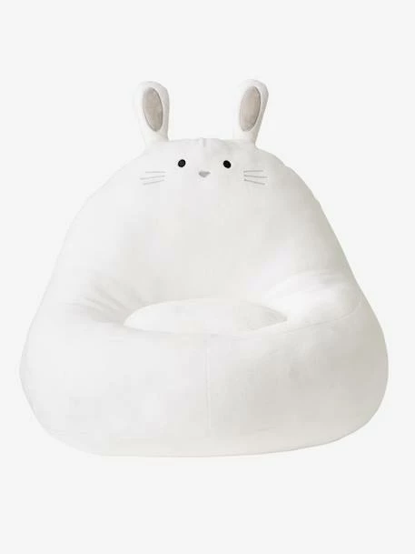 Fauteuil Lapin Fausse Fourrure Blanc - Vertbaudet 4 Fauteuil Lapin Fausse Fourrure Blanc - Vertbaudet – Image 2