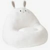Fauteuil Lapin Fausse Fourrure Blanc - Vertbaudet -Philips Shop fauteuil lapin fausse fourrure