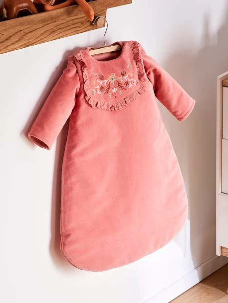 Gigoteuse Manches Amovibles HAPPY BOHÈME Rose - Vertbaudet 6 Gigoteuse Manches Amovibles HAPPY BOHÈME Rose - Vertbaudet – Image 4