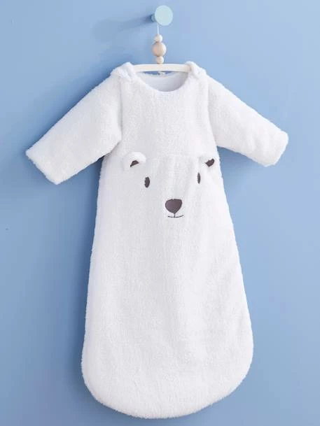 Gigoteuse Manches Amovibles OURS écru - Vertbaudet 4 Gigoteuse Manches Amovibles OURS écru - Vertbaudet – Image 2