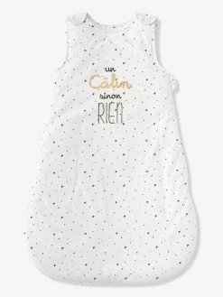 Gigoteuse Manches Amovibles UN CÂLIN SINON RIEN Blanc - Vertbaudet -Philips Shop gigoteuse manches amovibles un calin sinon rien 1