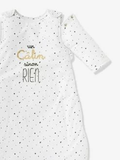 Gigoteuse Manches Amovibles UN CÂLIN SINON RIEN Blanc - Vertbaudet -Philips Shop gigoteuse manches amovibles un calin sinon rien 2