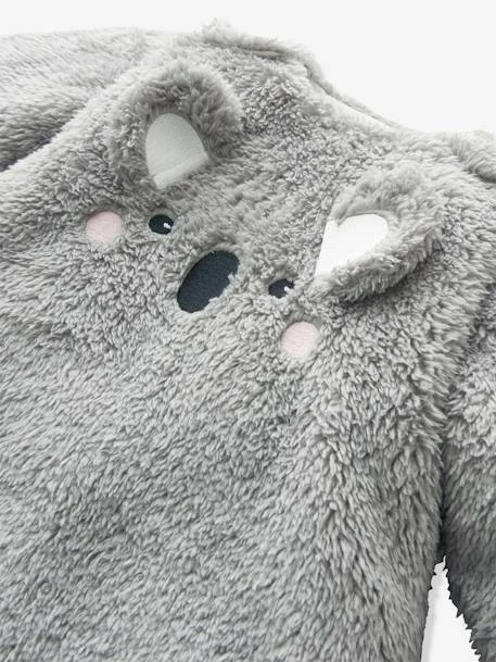 Gigoteuse Manches Longues Microfibre KOALA Gris - Vertbaudet 6 Gigoteuse Manches Longues Microfibre KOALA Gris - Vertbaudet – Image 4