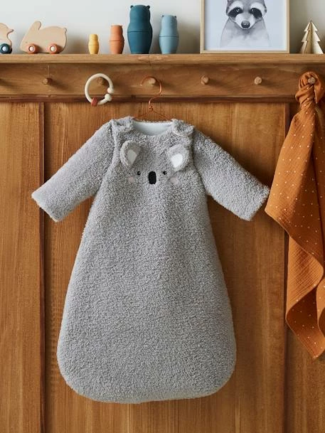 Gigoteuse Manches Longues Microfibre KOALA Gris - Vertbaudet 7 Gigoteuse Manches Longues Microfibre KOALA Gris - Vertbaudet – Image 5