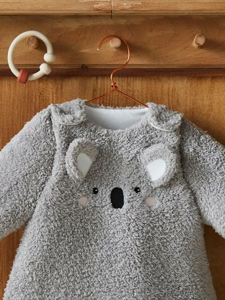 Gigoteuse Manches Longues Microfibre KOALA Gris - Vertbaudet 8 Gigoteuse Manches Longues Microfibre KOALA Gris - Vertbaudet – Image 6