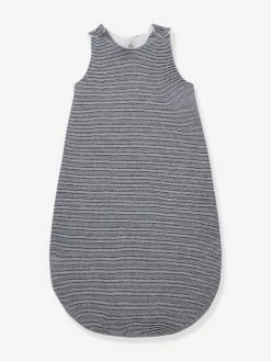 Gigoteuse Marinière En Velours De Coton Bio PETIT BATEAU Marine - Petit Bateau