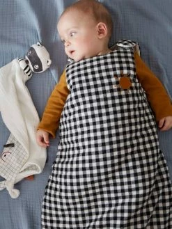 Gigoteuse Sans Manches MINI ZOO Noir / Blanc - Vertbaudet -Philips Shop gigoteuse sans manches mini zoo 2