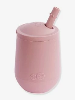 Gobelet D’apprentissage Avec Paille EZPZ Mini Cup En Silicone Rose Blush - EZPZ -Philips Shop gobelet dapprentissage avec paille ezpz mini cup en silicone 4