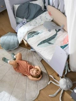 Grand Tapis En Fourrure Coquillage SOUS L'OCÉAN Ecru - Vertbaudet -Philips Shop grand tapis en fourrure coquillage sous locean 2