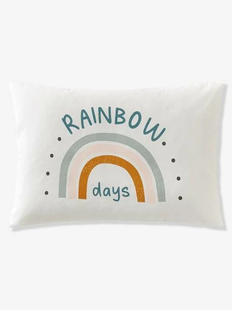 Housse De Couette Bébé MINI ZOO Blanc / Multicolore - Vertbaudet 4 Housse De Couette Bébé MINI ZOO Blanc / Multicolore - Vertbaudet – Image 2