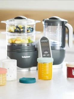 Isy Bowls 6 X 250ml + 3 X 120 Ml BABYMOOV Bleu - Babymoov -Philips Shop isy bowls 6 x 250ml 3 x 120 ml babymoov 1