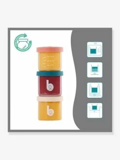 Isy Bowls 6 X 250ml + 3 X 120 Ml BABYMOOV Bleu - Babymoov -Philips Shop isy bowls 6 x 250ml 3 x 120 ml babymoov 5