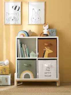 Les 3 Bacs De Rangement Tanzanie Tilleul Foncé Imprimé - Vertbaudet -Philips Shop les 3 bacs de rangement tanzanie 4