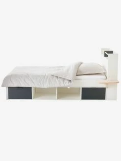 Lit Avec Rangements LIGNE REGLISSE Ardoise - Vertbaudet 11 Lit Avec Rangements LIGNE REGLISSE Ardoise - Vertbaudet -Philips Shop lit avec rangements ligne reglisse 3