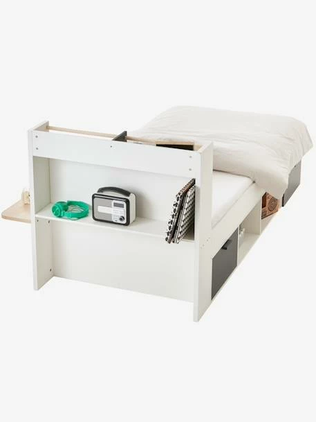 Lit Avec Rangements LIGNE REGLISSE Ardoise - Vertbaudet 8 Lit Avec Rangements LIGNE REGLISSE Ardoise - Vertbaudet – Image 6