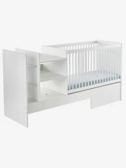 Lit Bébé 4 En 1 Avec Rangements Et Table à Langer EVOLUNID Blanc - Vertbaudet -Philips Shop lit bebe 4 en 1 avec rangements et table a langer evolunid 4