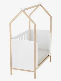 Lit Bébé Cabane COCONUT Transformable En Banquette Blanc - Vertbaudet -Philips Shop lit bebe cabane coconut transformable en banquette 2