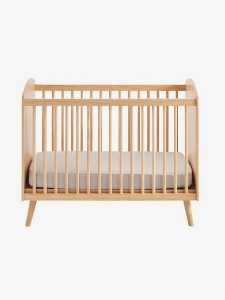 Lit Bébé LIGNE CONFETTI NATURE Marron - Vertbaudet 4 Lit Bébé LIGNE CONFETTI NATURE Marron - Vertbaudet – Image 2