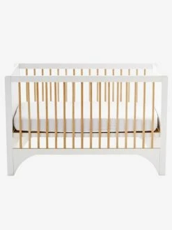 Lit Bébé LIGNE NOUGATINE Blanc - Vertbaudet -Philips Shop lit bebe ligne nougatine 3
