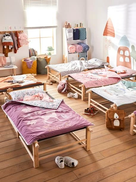 Lit De Camp Enfant Baroudeur Gris - Vertbaudet 4 Lit De Camp Enfant Baroudeur Gris - Vertbaudet – Image 2