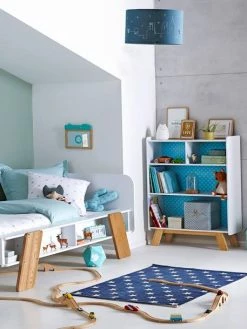 Lit Enfant Avec Rangements LIGNE ARCHITEKT Blanc/bois - Vertbaudet -Philips Shop lit enfant avec rangements ligne architekt 4